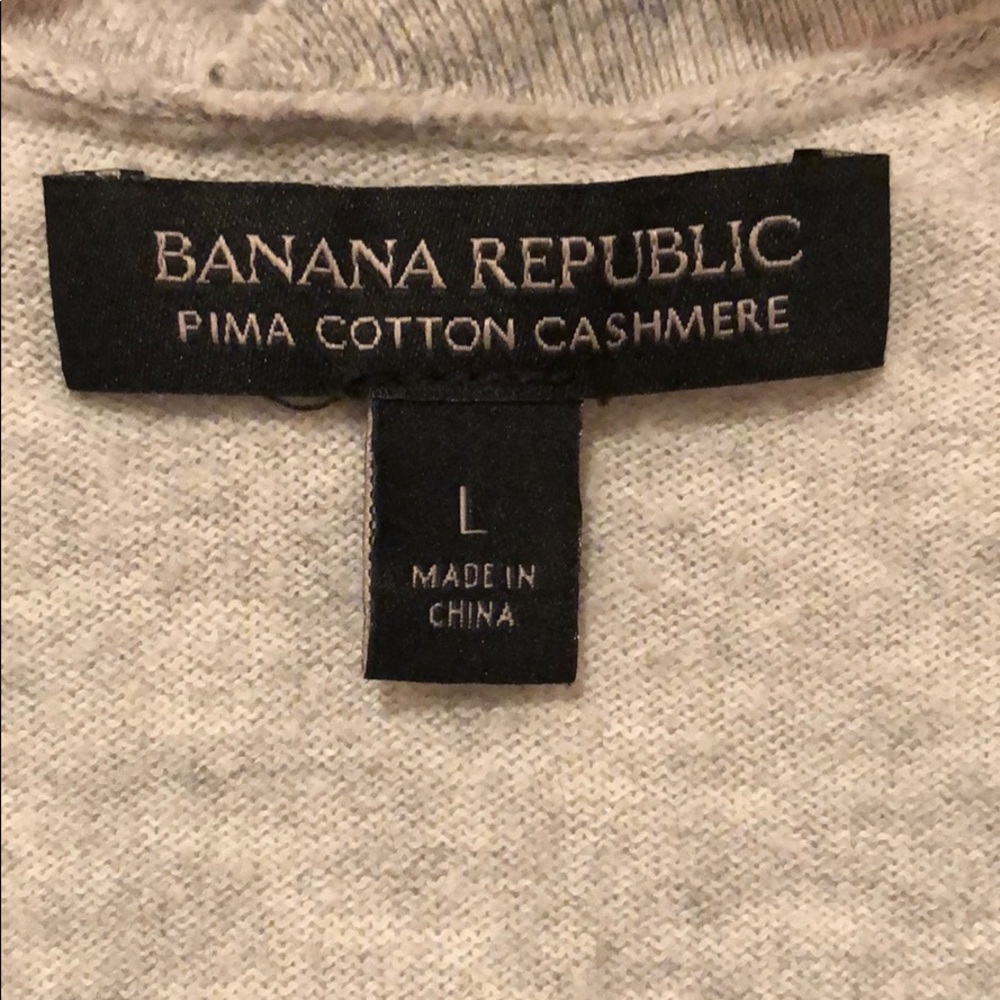 Banana Republic Pima Cotton Cashmere Sweater - Picture 2 of 7